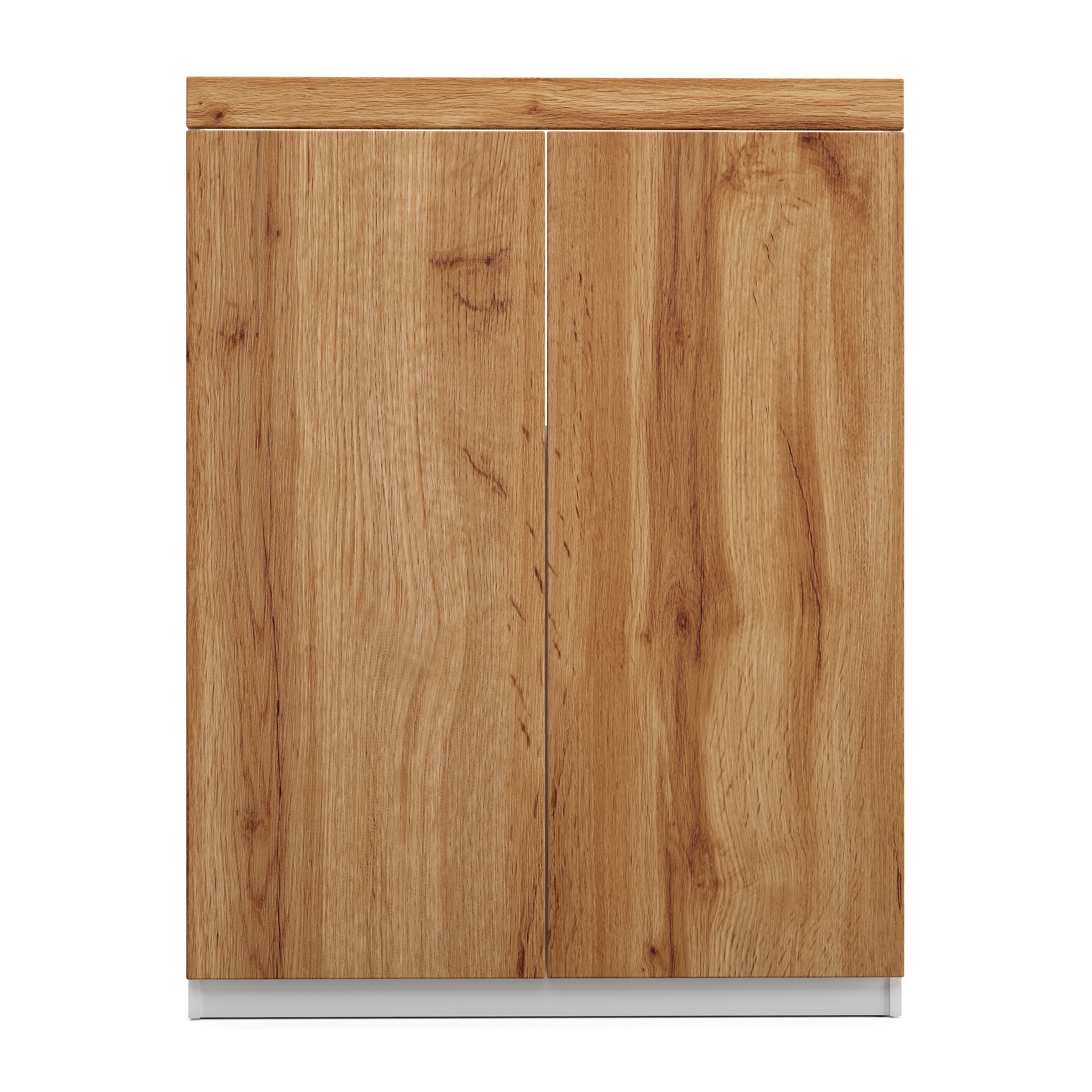 Drempelschrank nach Maß 2-türig – Individuell konfigurierbarer Dachschrägenschrank | Maßanfertigung für Drempel, Nischen & Dachschrägen | Perfekter Stauraum | Made in Germany