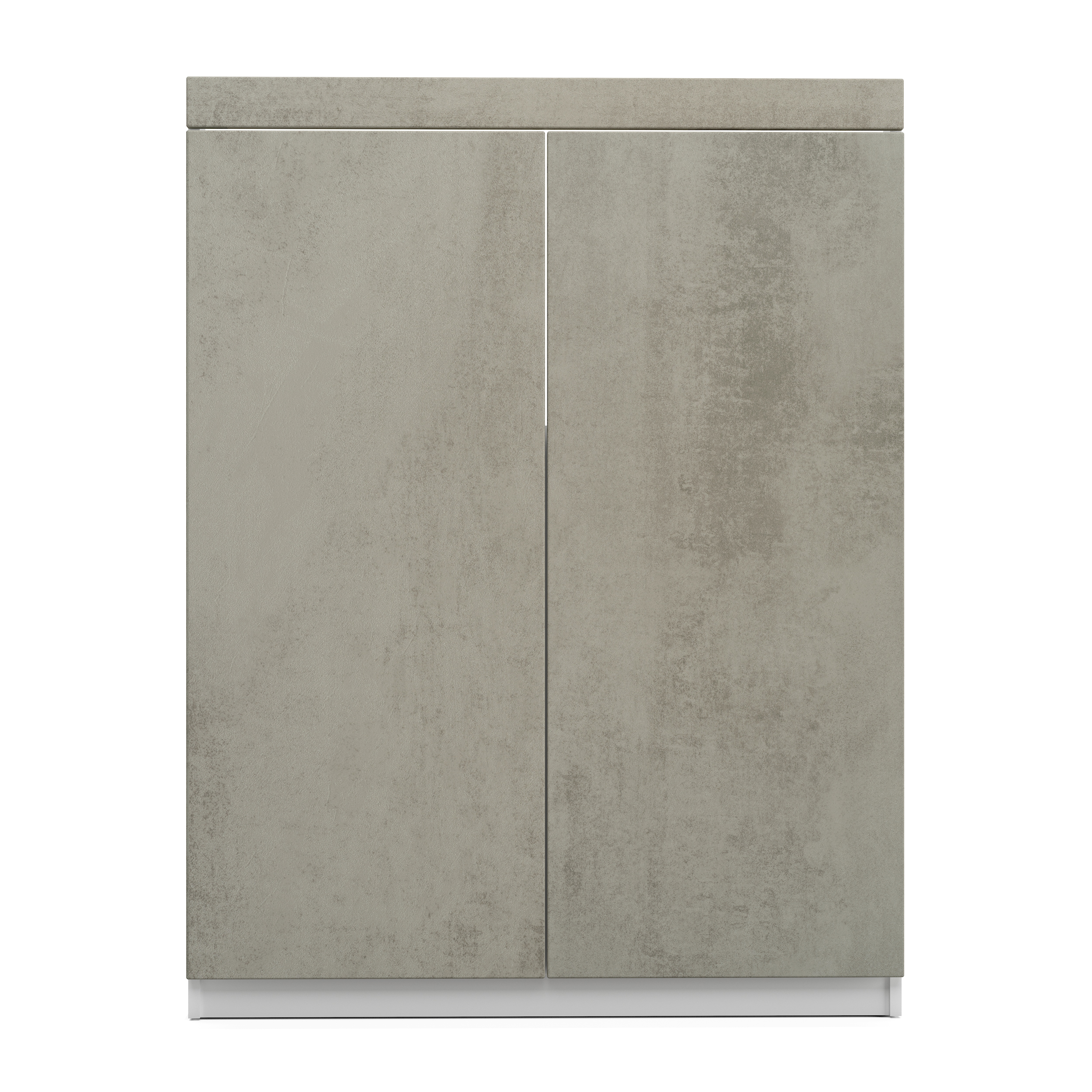 Drempelschrank nach Maß 2-türig – Individuell konfigurierbarer Dachschrägenschrank | Maßanfertigung für Drempel, Nischen & Dachschrägen | Perfekter Stauraum | Made in Germany