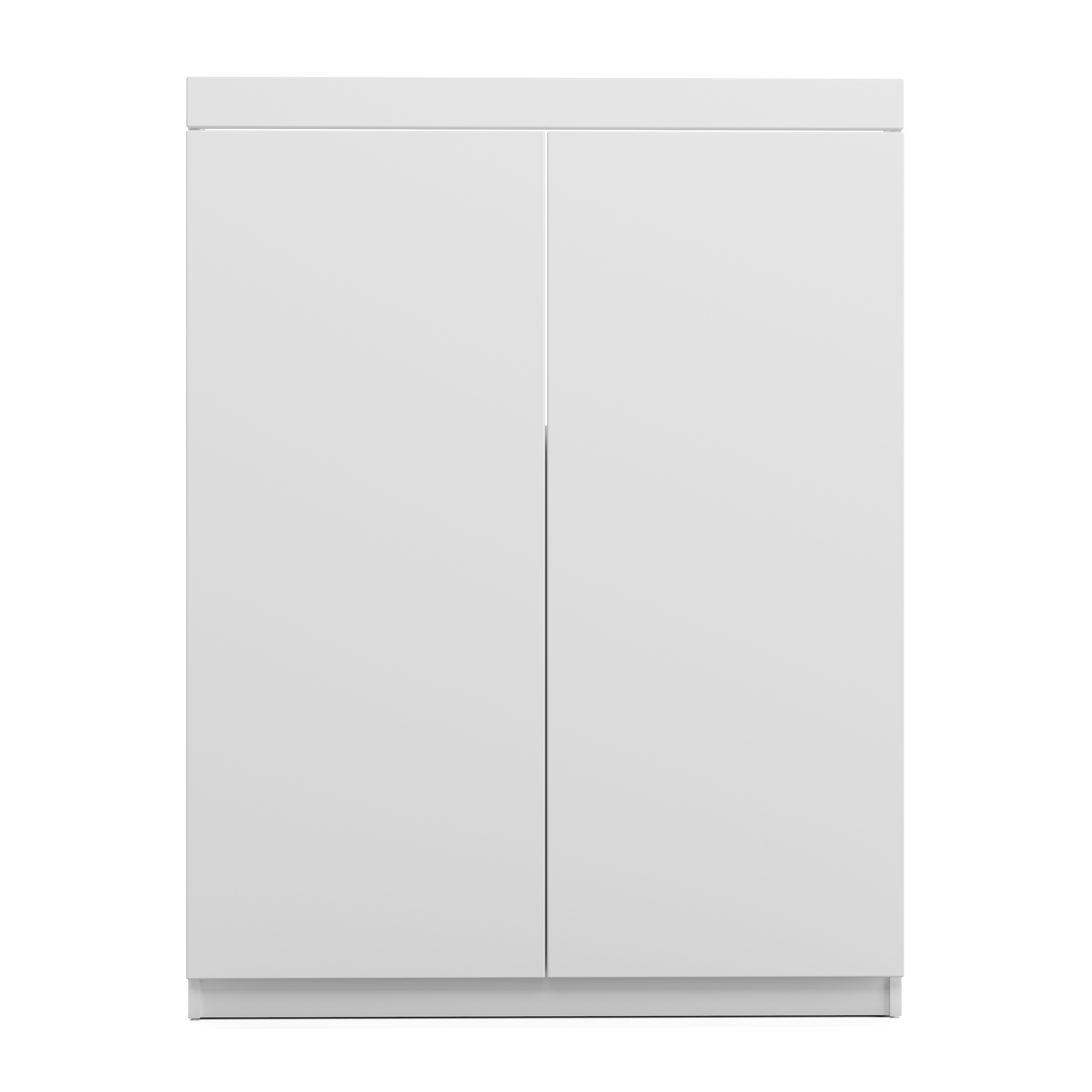 Drempelschrank nach Maß 2-türig – Individuell konfigurierbarer Dachschrägenschrank | Maßanfertigung für Drempel, Nischen & Dachschrägen | Perfekter Stauraum | Made in Germany